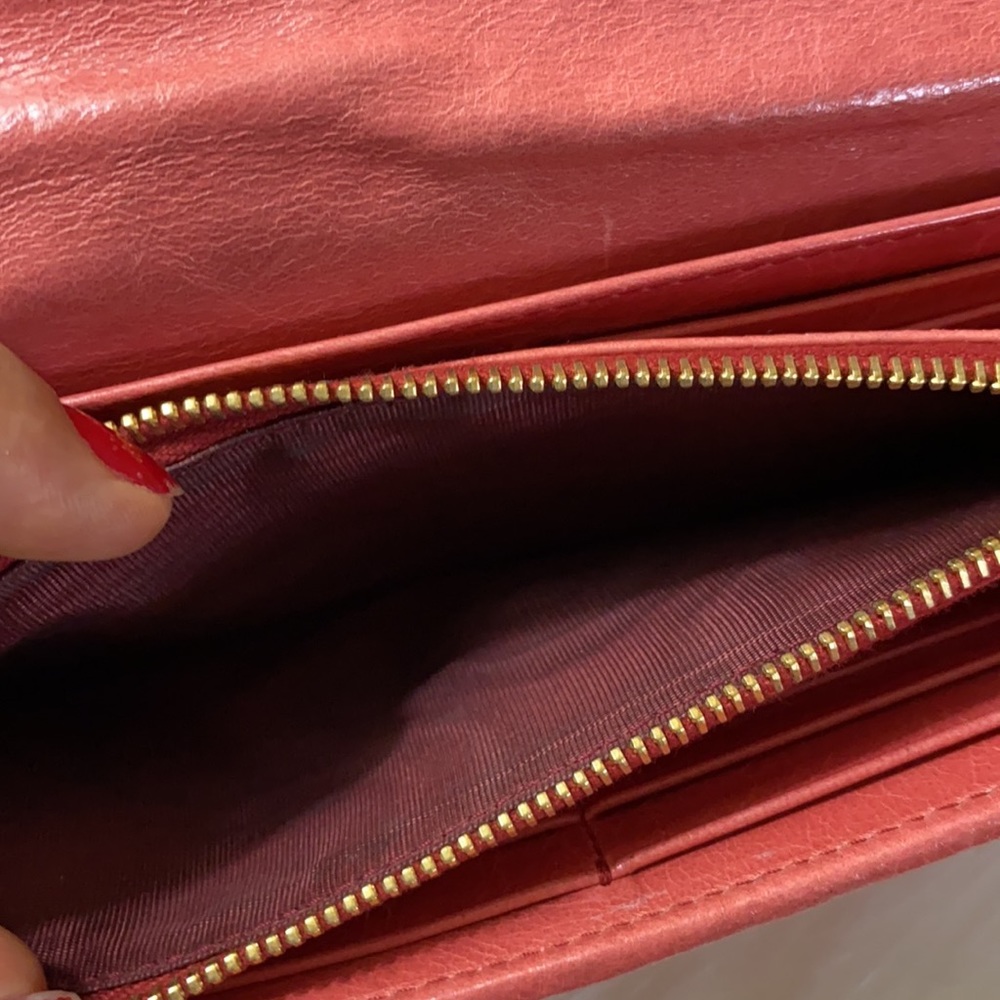 🚫🌸SOLD🌸🚫Authentic Pretty Miu Miu Long Wallet - Picture 7 of 9